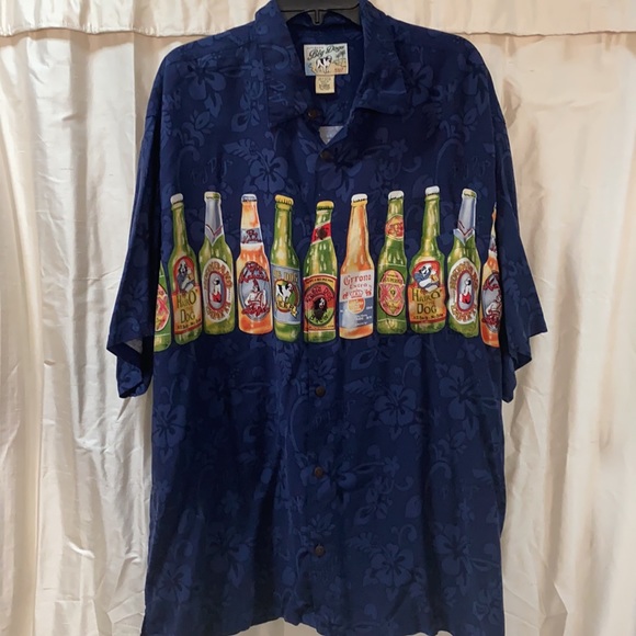 Hawaiian Tropical Big Dog men shirt button down XL - Picture 3 of 12